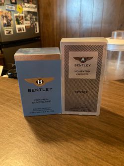 NEW Bentley Silverlake & Momentum Unlimited Men's Fragrances