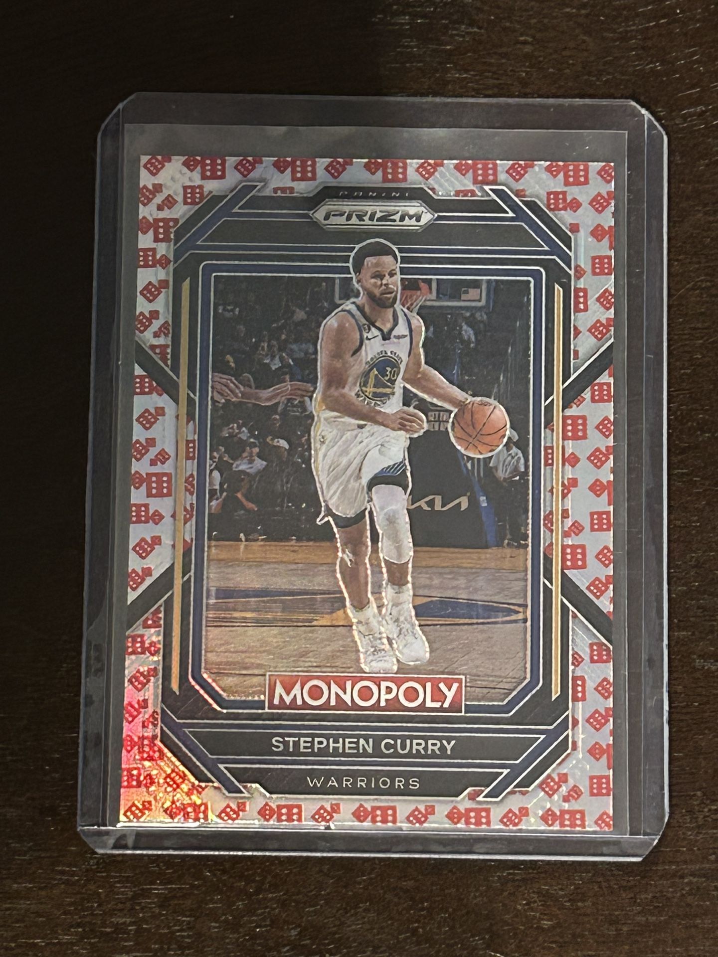 2022 Panini Monopoly Prizm Stephen Curry Red Dice Prizm
