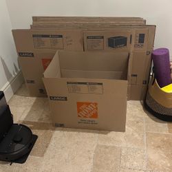 Free Large Moving Boxes! 15ct. 