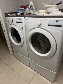 Washer and dryer