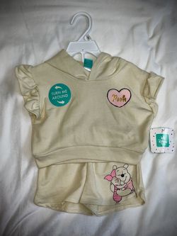 New Disney Pooh Baby Girl Set 