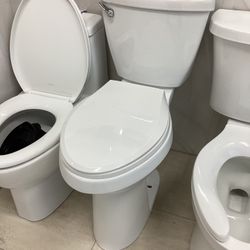 Tall Toilet, 2 Piece, 19” Bowl Height, Available For Pick Up