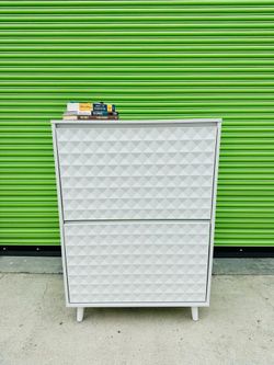 Shoe Storage Cabinet for Entryway with 2 Flip Drawers,  G-3