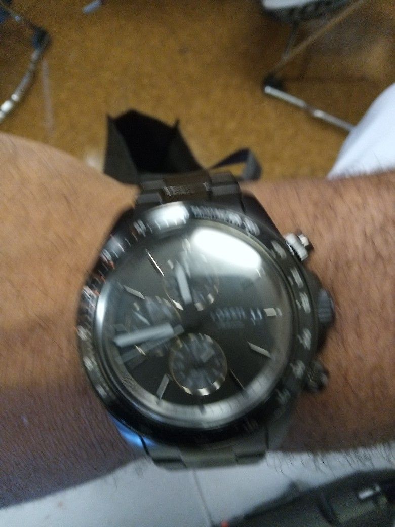 Real FOSSIL WATCH UK STAINLESS STEAL PRICE PAID FOR IT