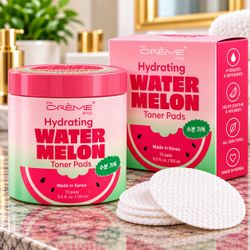 Watermelon toner pads. Korean beauty