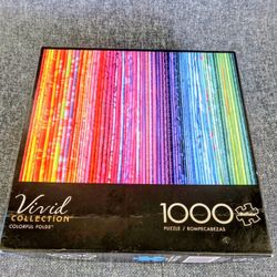 Vivid Collection “Colorful Folds™” 1,000-Piece Puzzle – $10
