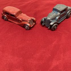 1930s/40s Die cast Coupes With Luggage Racks