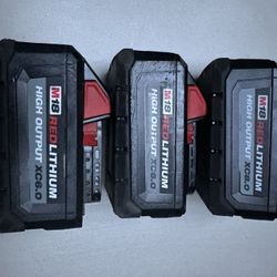 Milwaukee M18 /6.0 And 8.0 Batteries 