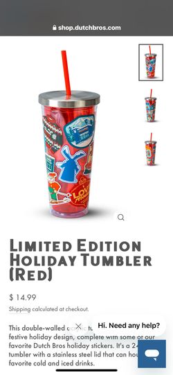 Dutch bros tumbler