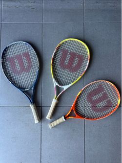 TENNIS RAQUET WILSON 23 x 2 and 21 x 1