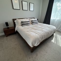Bedroom Set From ‘All Modern’ (King Bed, Dresser, Nightstands)
