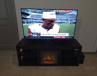 Ameriwood Home Electric  Fireplace TV Stand