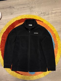Columbia Full-Zip Black Fleece Jacket