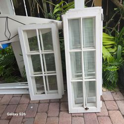 Wood Framed Window Panes