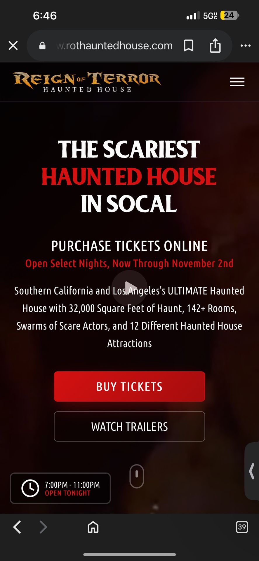 Reign Of Terror Haunted House