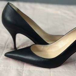 Louboutine Black Heels