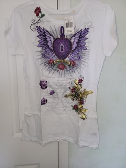 Women Vintage GUESS  T-shirt XL