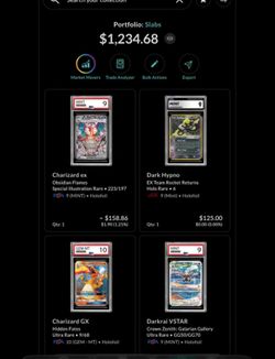 Pokemon slabs