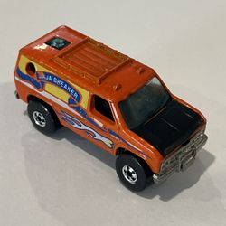 Vintage 1983 Hot Wheels Mainline Baja Breakers Van Loose