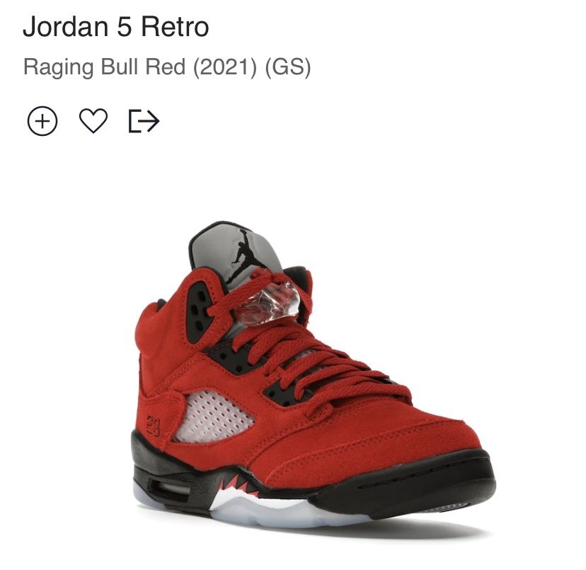 Jordan Retro Raging Bull Red (2021)