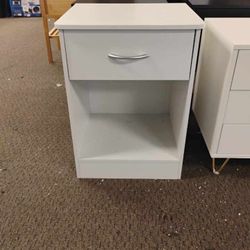 Nightstand with Drawer, Bedside Table End Tables Living Room, File Cabinet Storage with Sliding Drawers and Shelf,Storage