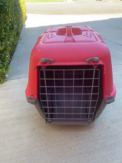 Red Hard Shell Pet Travel Carrier