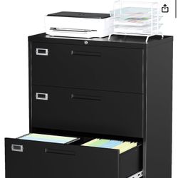 Latetal Metal File Cabinet