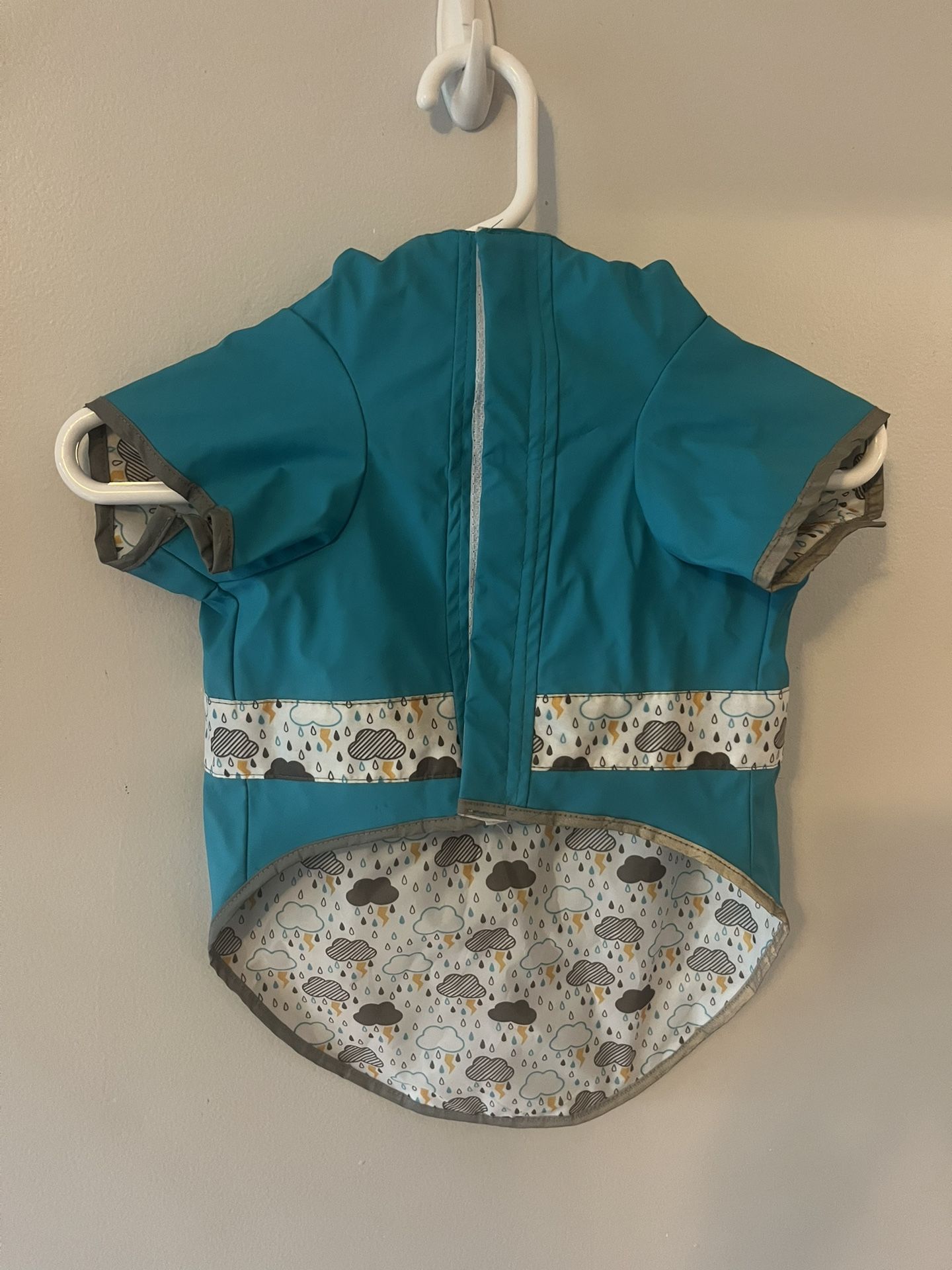 Good2Go Reversible dog Raincoat in blue (LARGE)