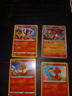 Pokémon TCG Charmander & Charmeleon Card Lot