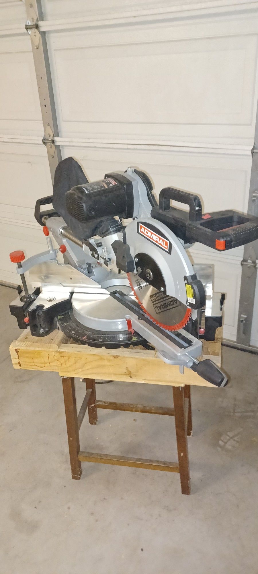 12" Admiral Dual Bevel Sliding Compound Miter Saw for Sale in Redlands