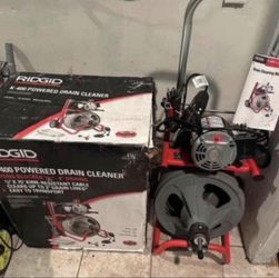 Ridgid K-400 Powered Drain Cleaner 75 ft