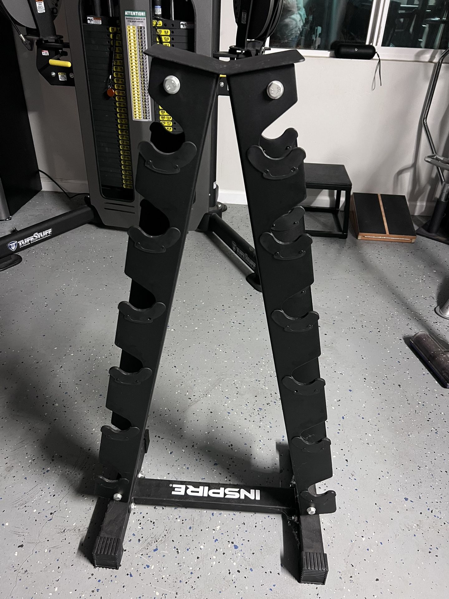 Inspire Fitness 6 Pairs Vertical Dumbbell Rack