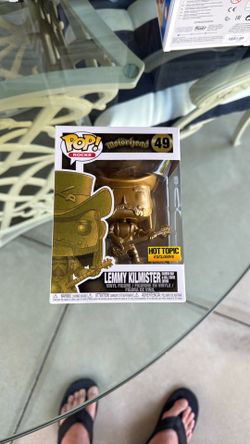 Funko pop Motörhead Lemmy Kilmister Gold exclusive