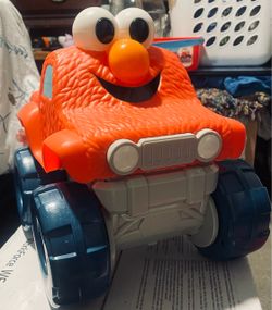Sesame Street Giggle N Go Monster Truck Toy Vehicle,