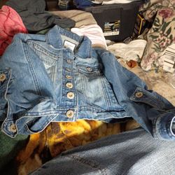 Hideaway Jeans Denim Jacket Women's Size Medium