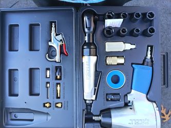 Excell Air Tool Kit with Case