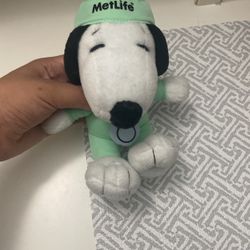 Snoopy From Peanuts Plushie - Doctor Metlife