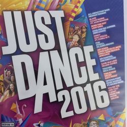JUST DANCE 2016 (Nintendo Wii + Wii U)