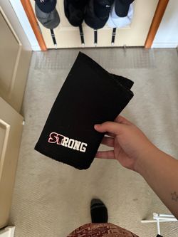 Strong Black Neoprene Knee Sleeve