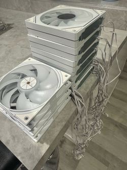 Lot of 9 PC Computer Fans