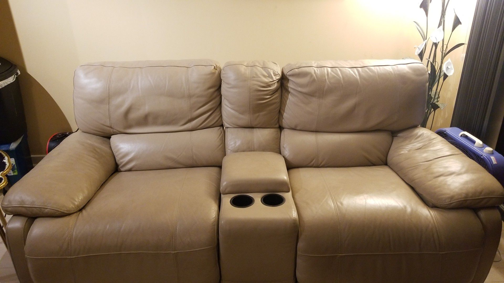 Duel reclining couch
