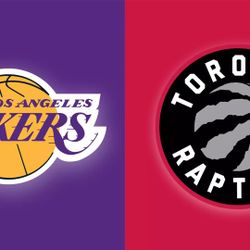 Lakers VS Raptors Tickets (4 Total)