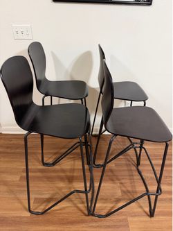 Minimalist Style Chairs - Set of 4 $65 BUCKS!!!