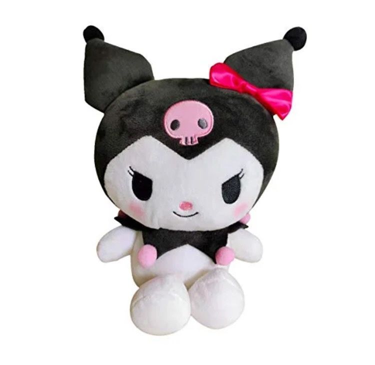 Kawaii Kuromi Plush Doll 10”
