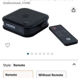 PRO 3-Device HDMI Switch 