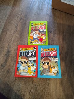 Lot of Kid Spy Books great condition Mac B KidSpy