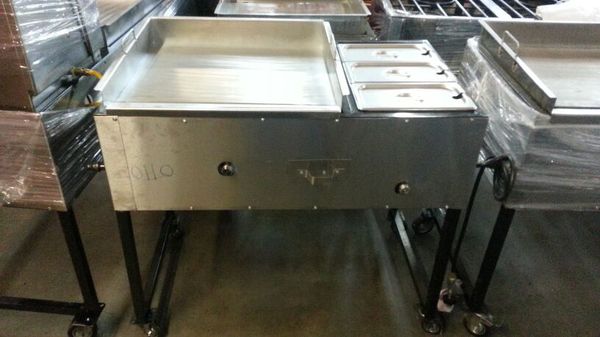 Carrito taquero ...Taco Grill with food warmers for Sale ...