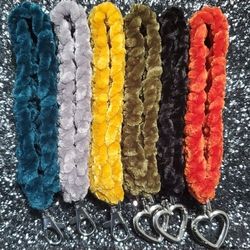 🍂🍁 Fall Velvety Wristlet Keychains 🍁 🍂