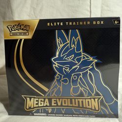 Pokémon Mega Evolution Elite Trainer Box Mega Lucario 
