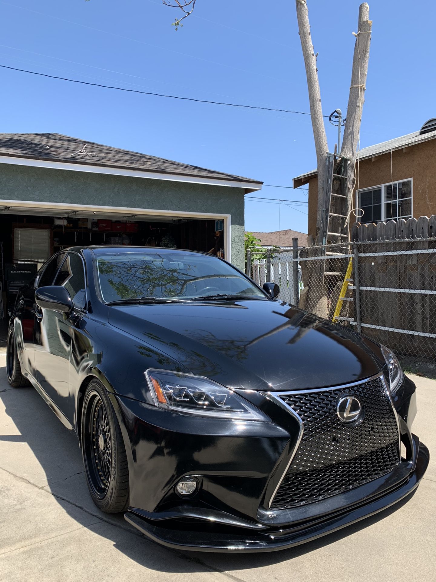 2008 Lexus is250 3is lip vland headlights coilovers